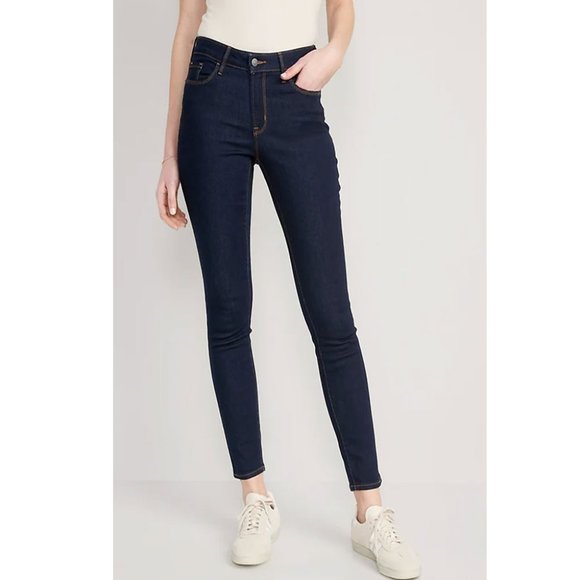 Old Navy: Mid-Rise Pop Icon Skinny Jeans - Size 4 - Picture 1 of 7